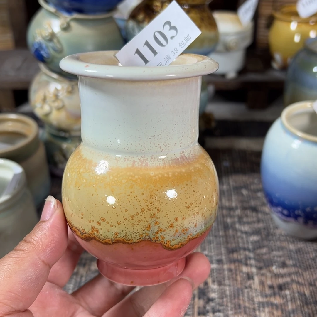 口5高10 手工花盆满30包邮