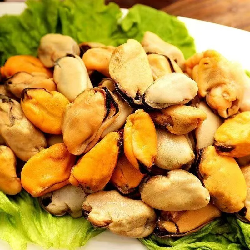新鲜海虹肉新鲜现剥青口贝淡菜冷冻保鲜海鲜食材
