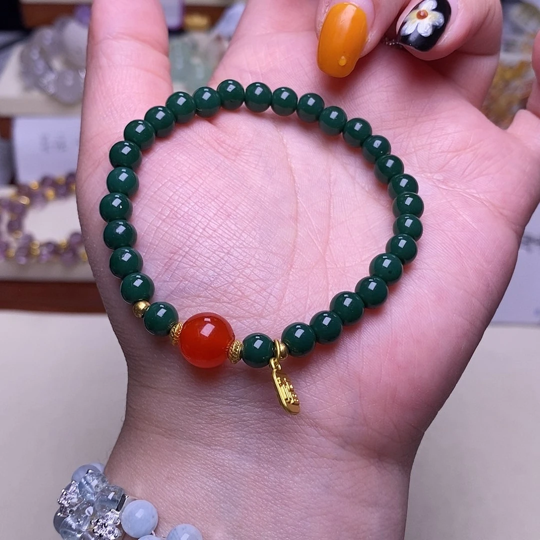 柏香籽/百香籽吊坠手串