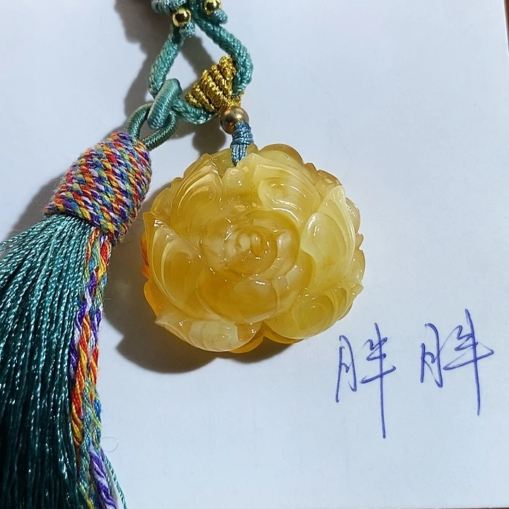 琥珀颈饰未镶嵌琥珀蜜蜡