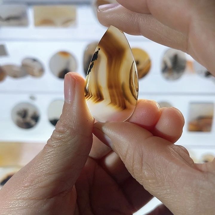 【闪购商品】玛瑙/玉髓珠宝半成品未镶嵌