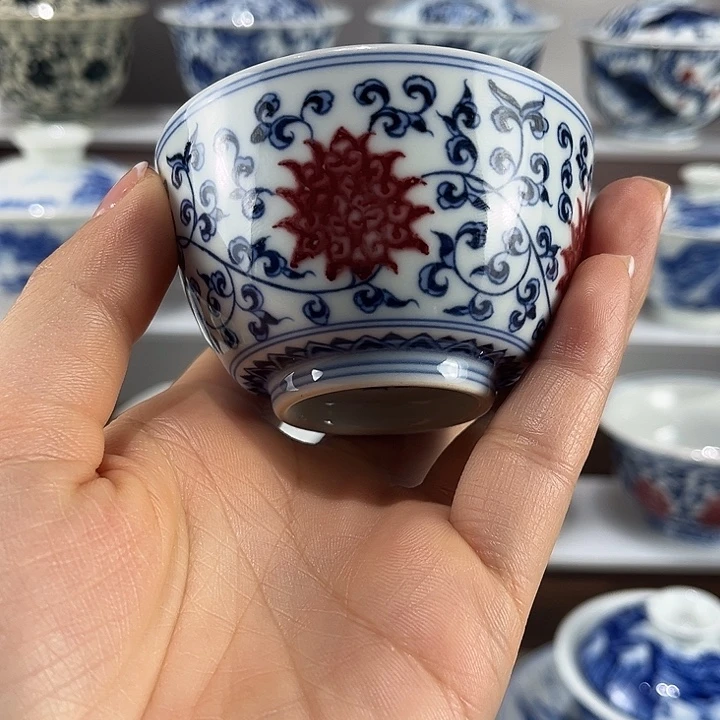 景德镇溪山居手工手绘