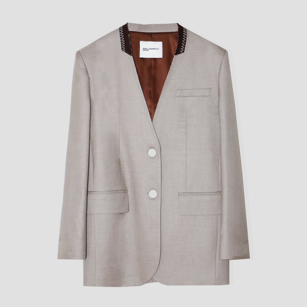 时尚气质高级两粒扣西装DLLFY218