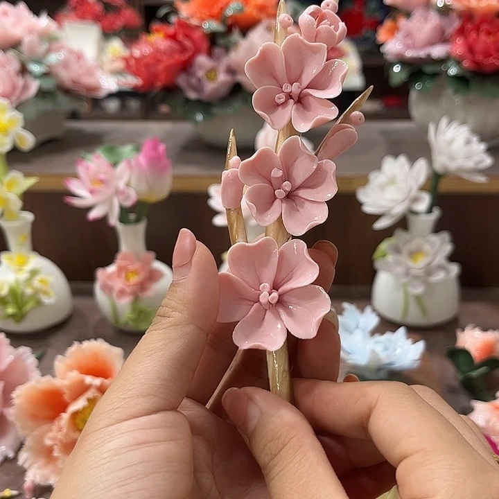 瓷片陶瓷工艺品摆件
