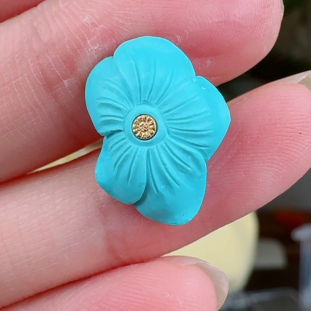 绿松石珠宝奇石未镶嵌