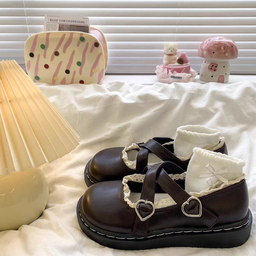 圆头日系jk玛丽珍小皮鞋女新款法式配裙子软妹lolita单鞋乐福鞋