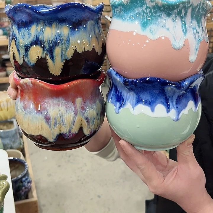 陶瓷陶瓷多肉植物花盆