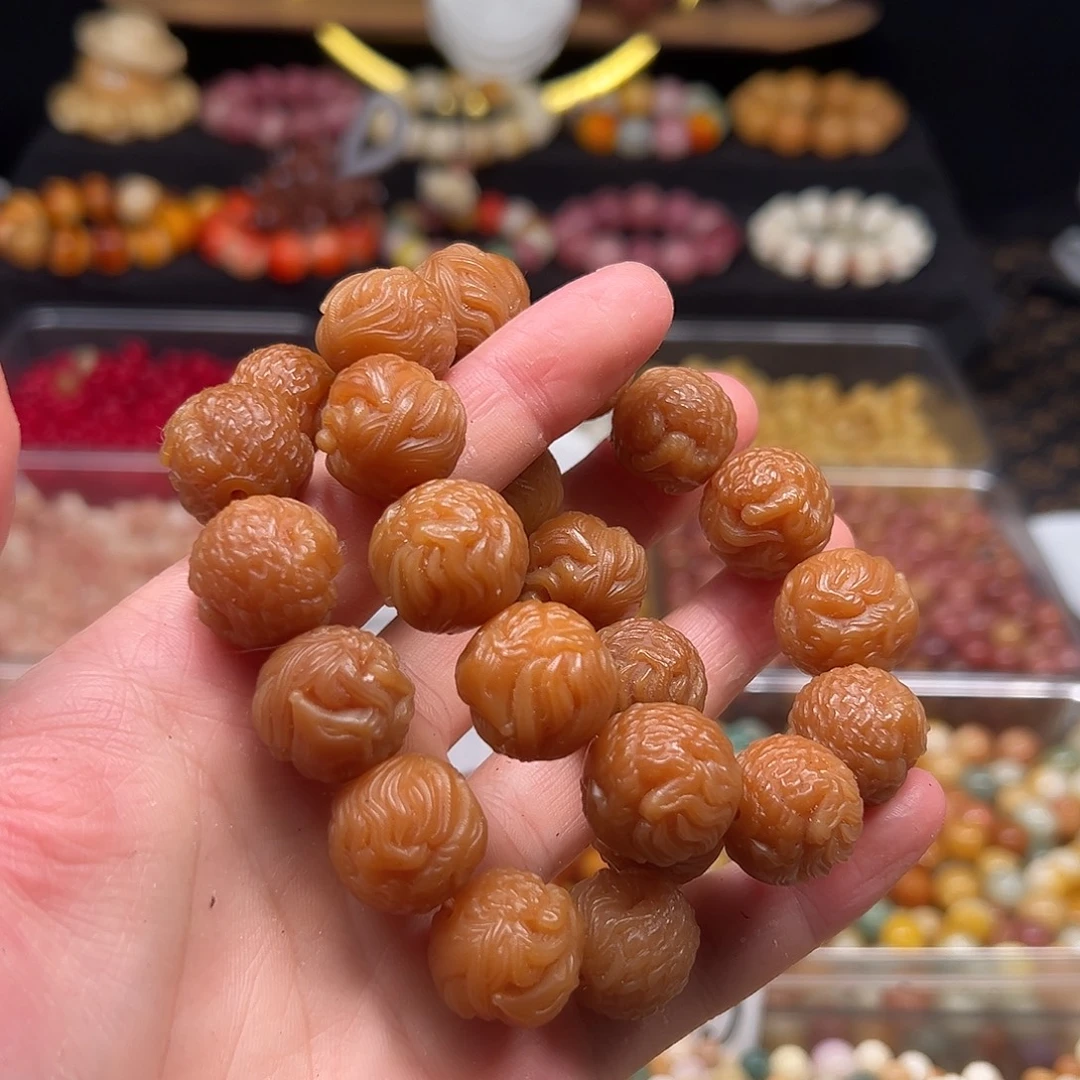 手串菩提根/象牙果微瑕卡19凤九2条