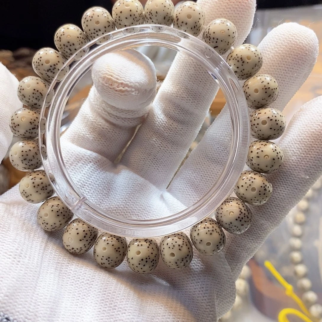 星月菩提手串石玉11苹果