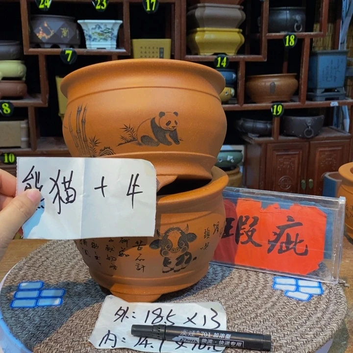 花盆紫砂紫砂花盆