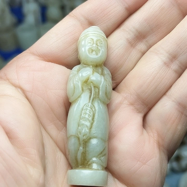 和田玉（青白玉）未镶嵌颈饰