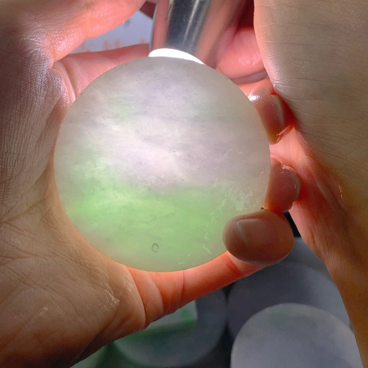 裸石翡翠天然缅甸a货f61