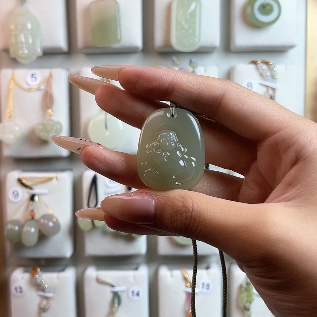 和田玉（糖玉）未镶嵌颈饰✨**✨