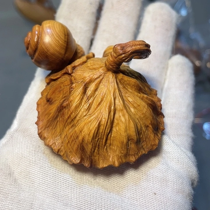 大***海柏木（崖柏）太行手雕莲蓬