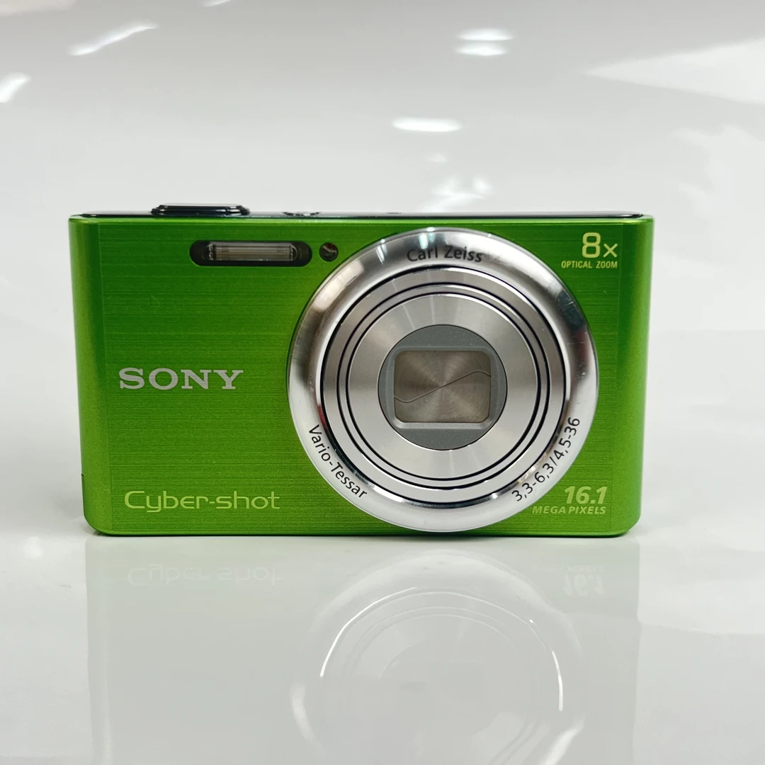 95新 Sony/索尼 w730青苹果色1610万像素8倍变焦