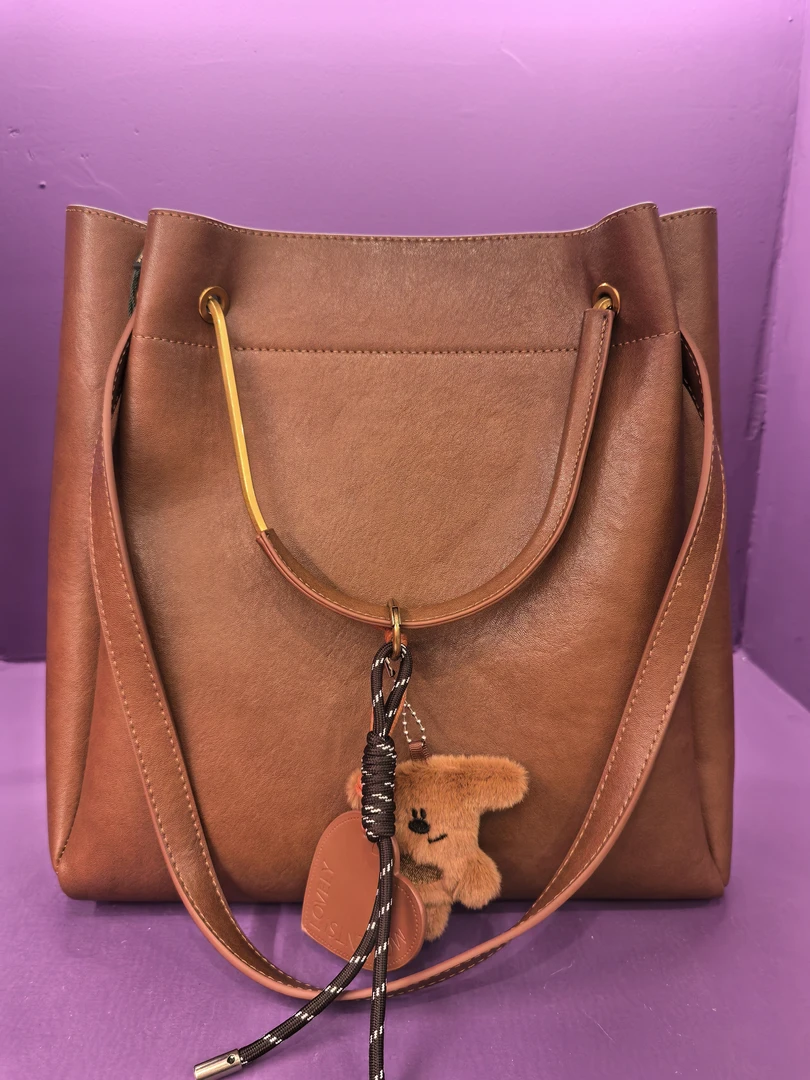 【集合店】4291轻奢纯色耐磨港风单肩包