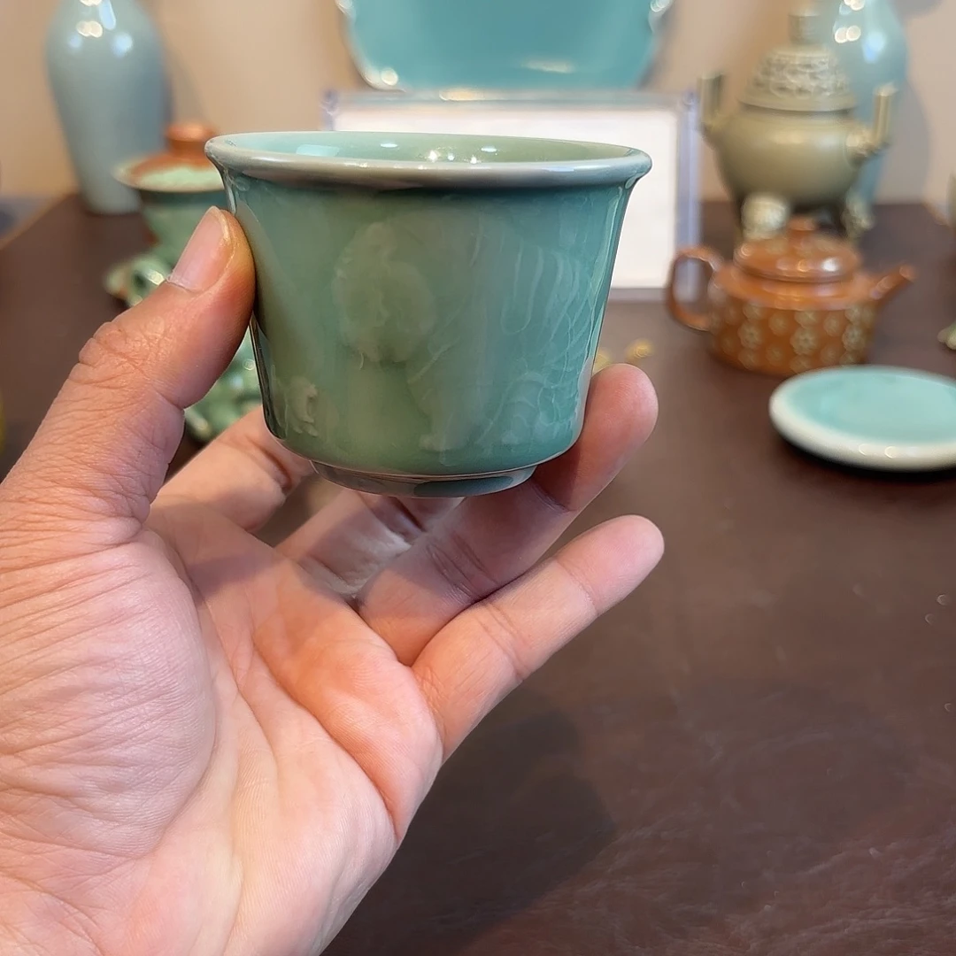 瓷片龙泉青瓷福利青瓷