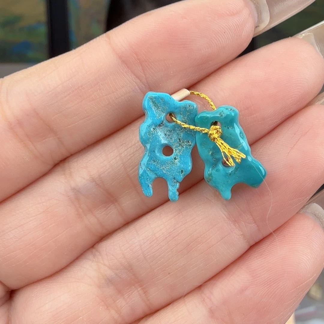 绿松石未镶嵌珠宝奇石