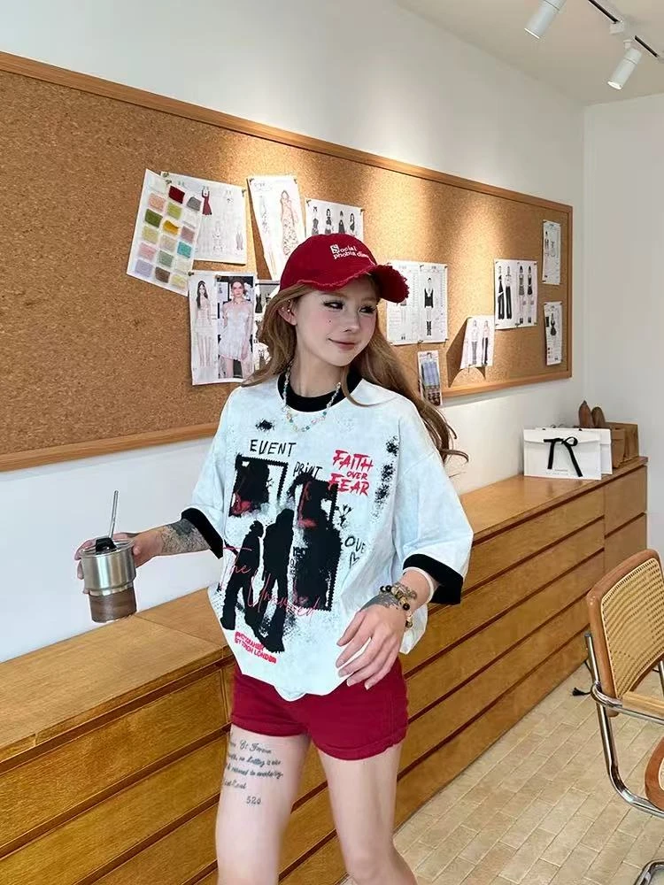 D7-3两色“双人组”短袖（0655）