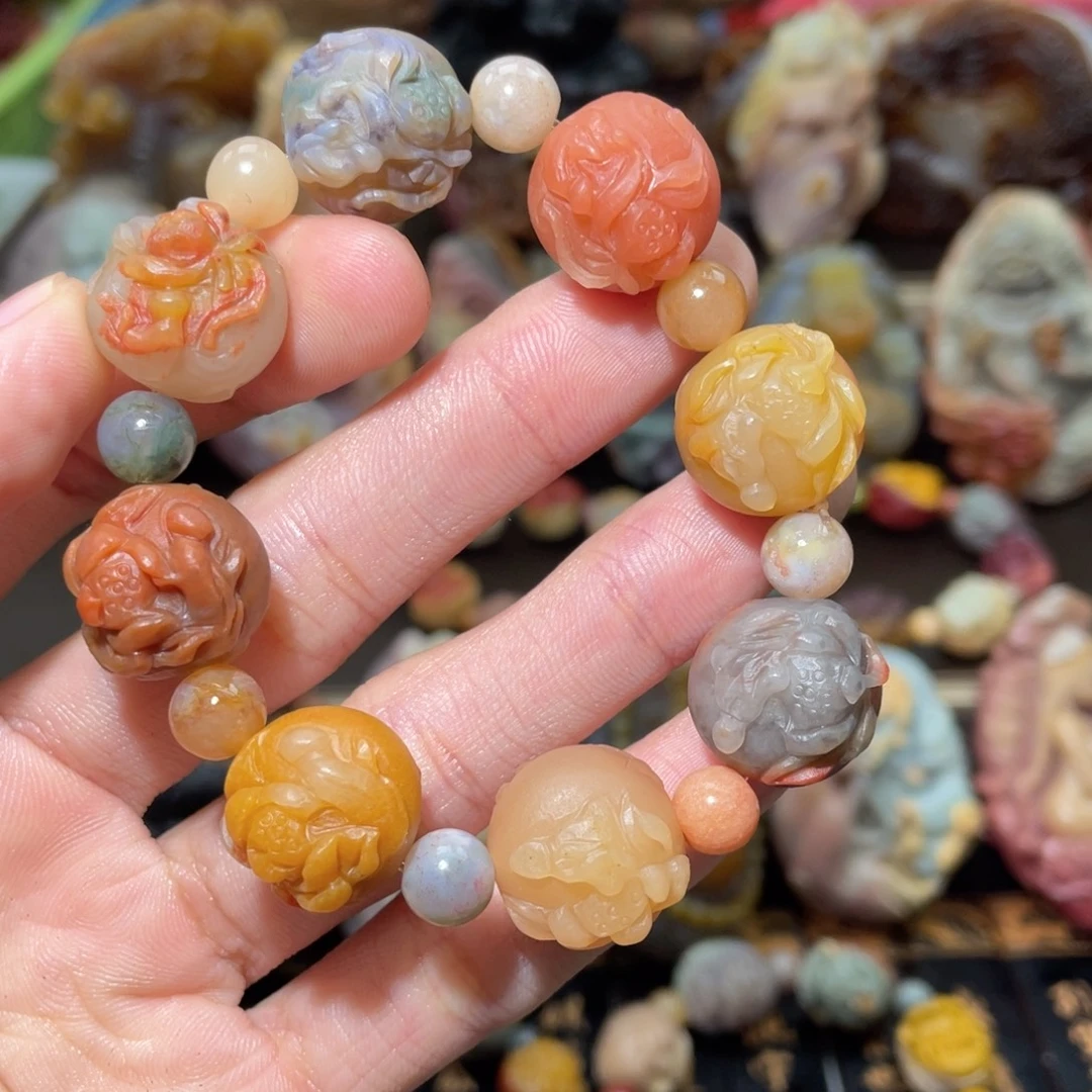 石英质玉未镶嵌手链