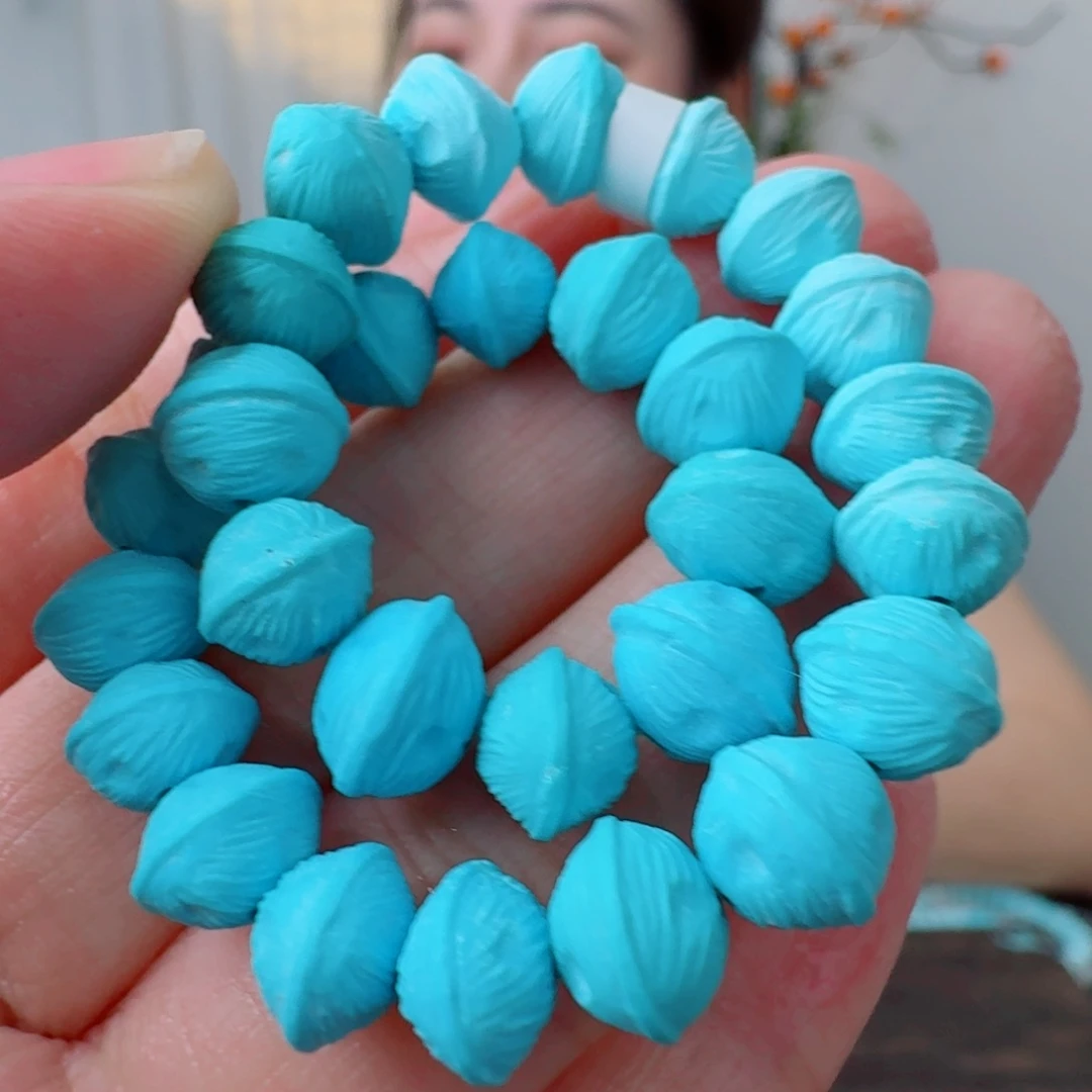 未镶嵌绿松石珠宝奇石