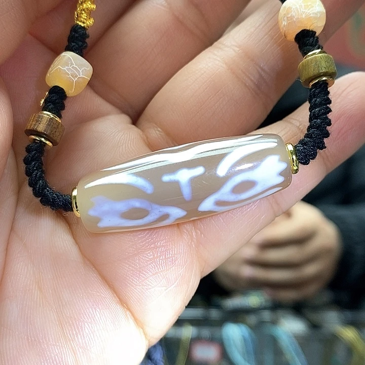 玛瑙/玉髓颈饰合金