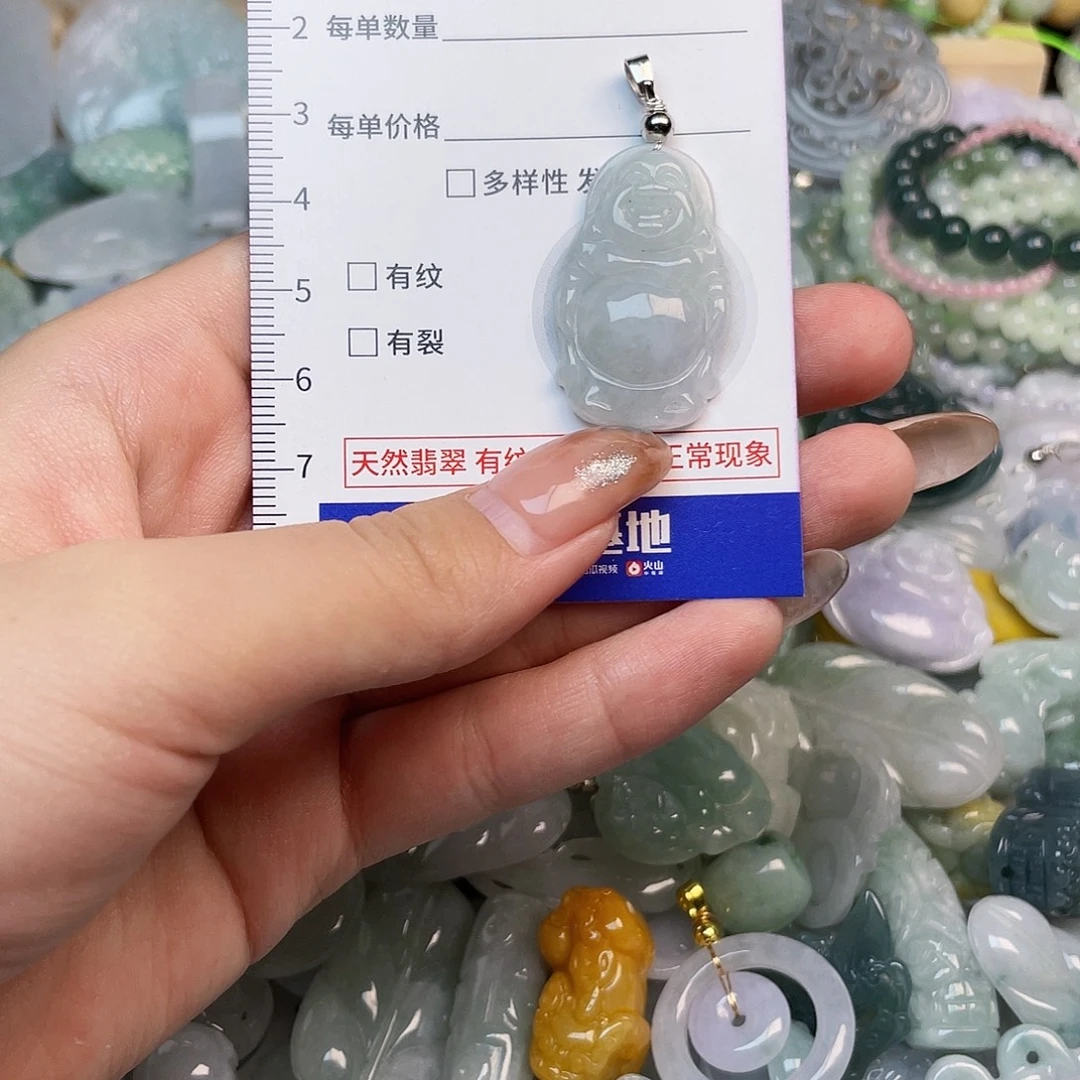 翡翠未镶嵌颈饰204