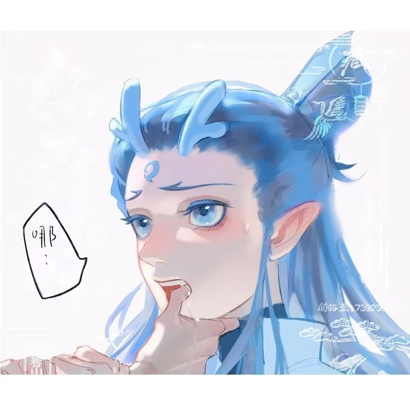 【已授权包邮】哪吒同款 囚龙功 敖丙吧唧色纸明信片周边