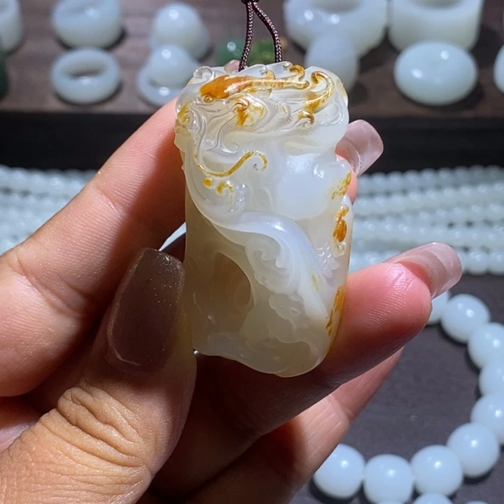 手链未镶嵌和田玉道**然