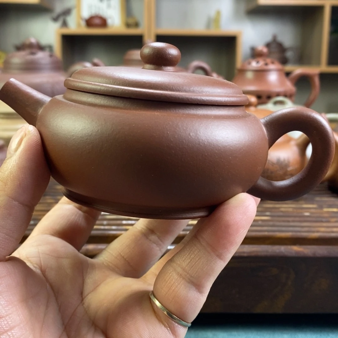 茶壶紫砂自****6原矿紫砂壶