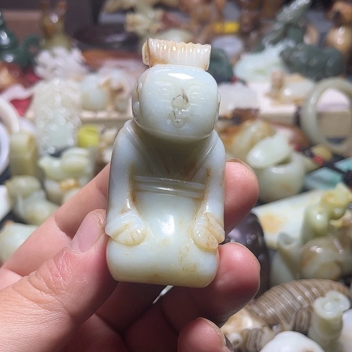 吊坠(不含链)未镶嵌和田玉（糖玉）