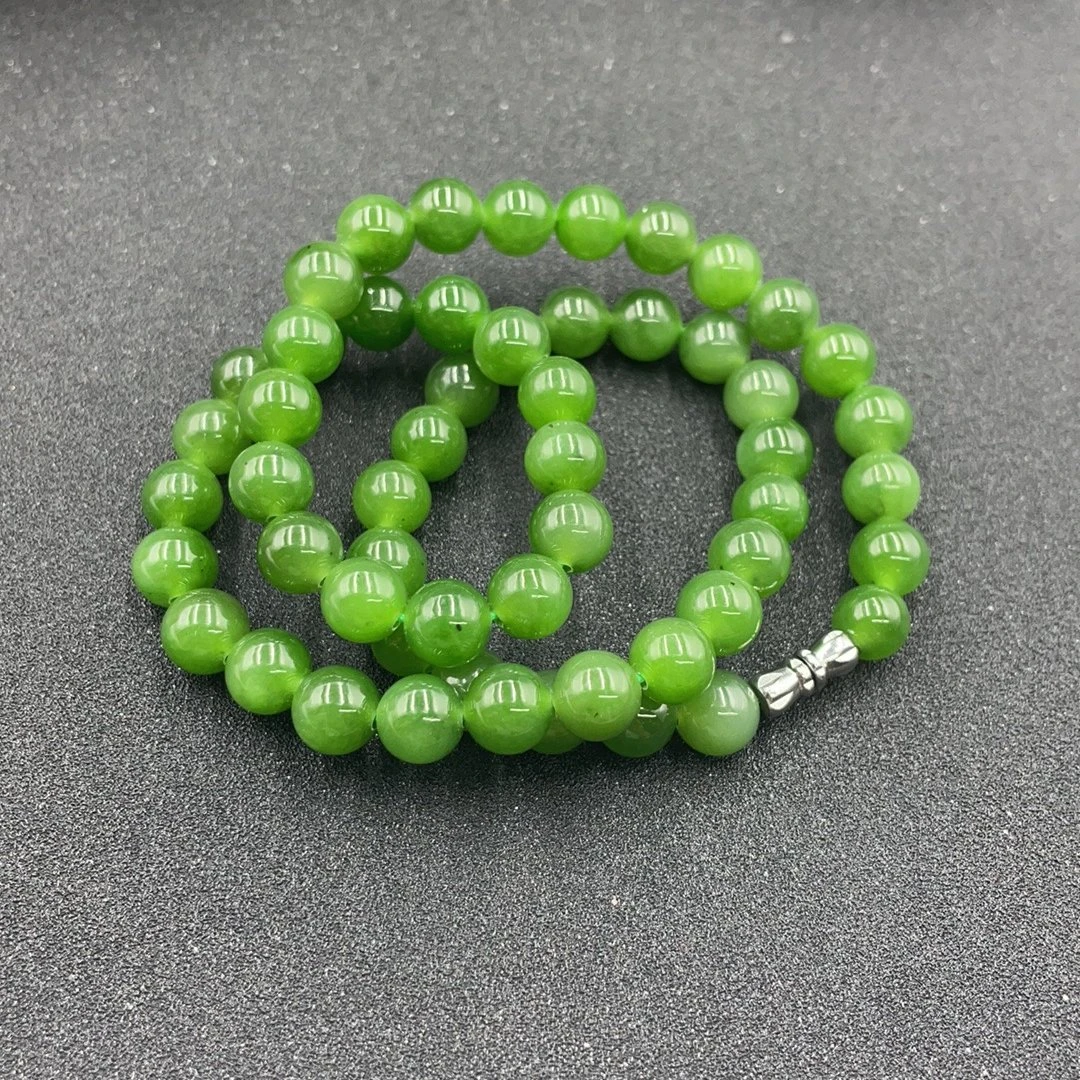 BY0529FZJT标097 北玉精选 和田玉项链