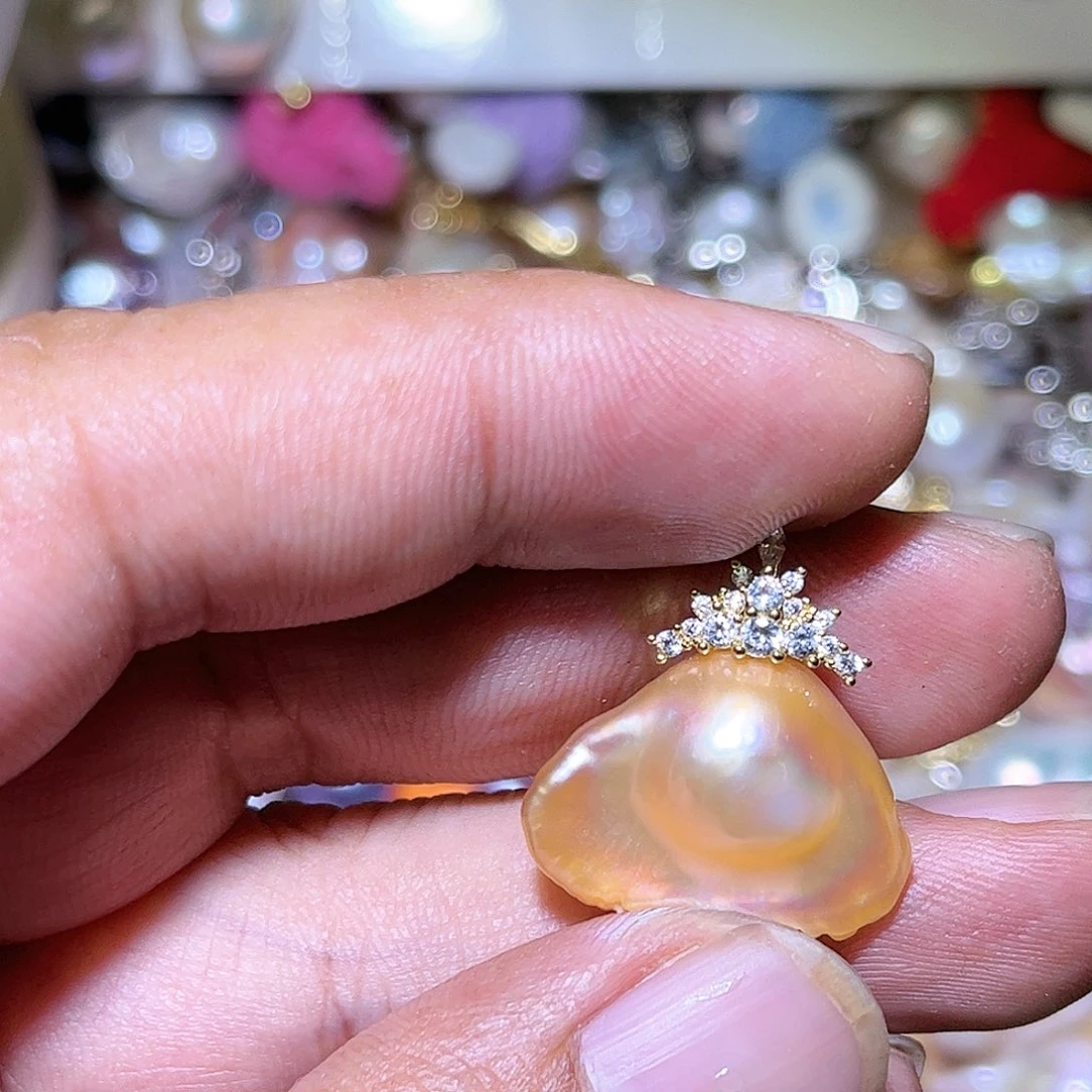 淡水珍珠未镶嵌吊坠(不含链)51