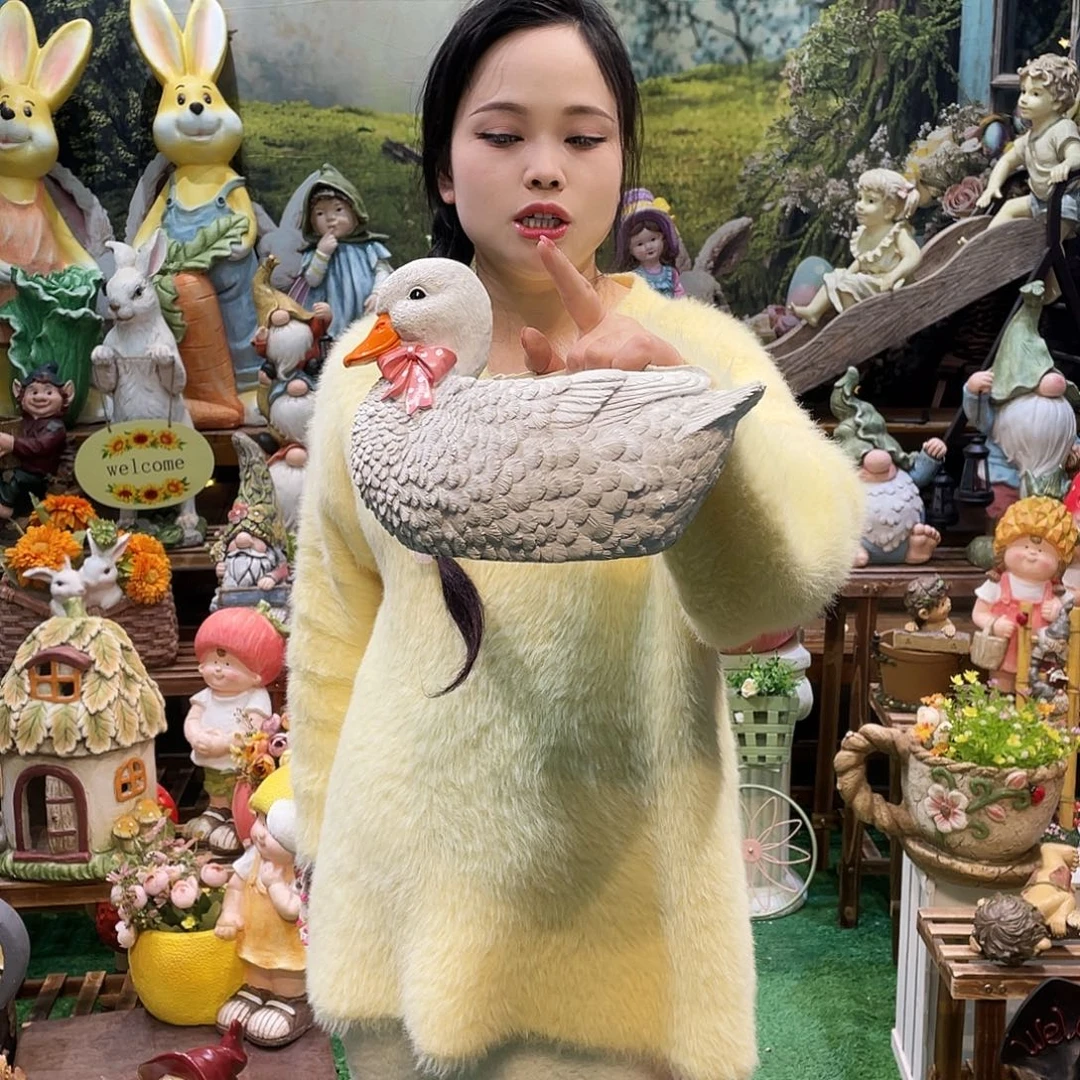 摆件花园摆件红红火火