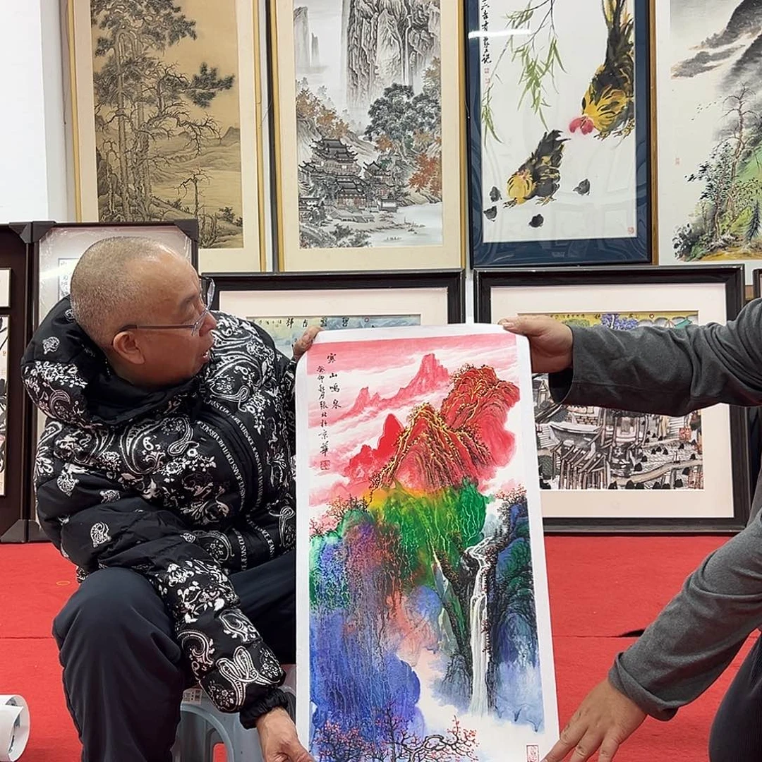 国画老师艺术精品