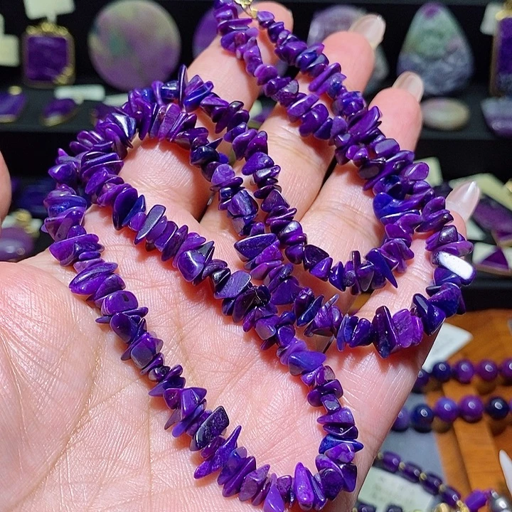 粼***昕苏纪石（舒俱来）未镶嵌项链