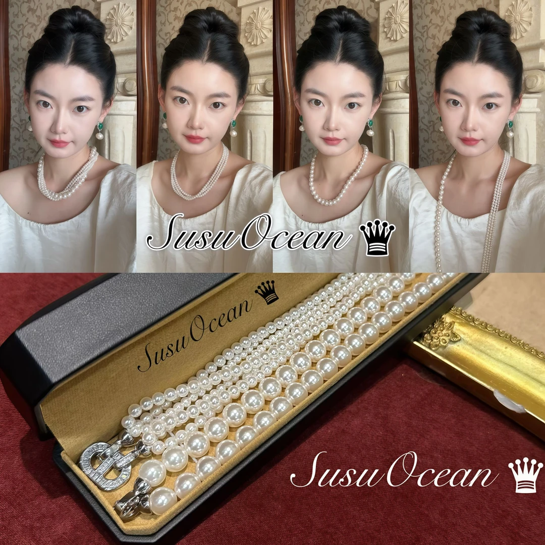 铜合金项链 《奶油玛丽珍》【558】SusuOcean鉴赏珠宝