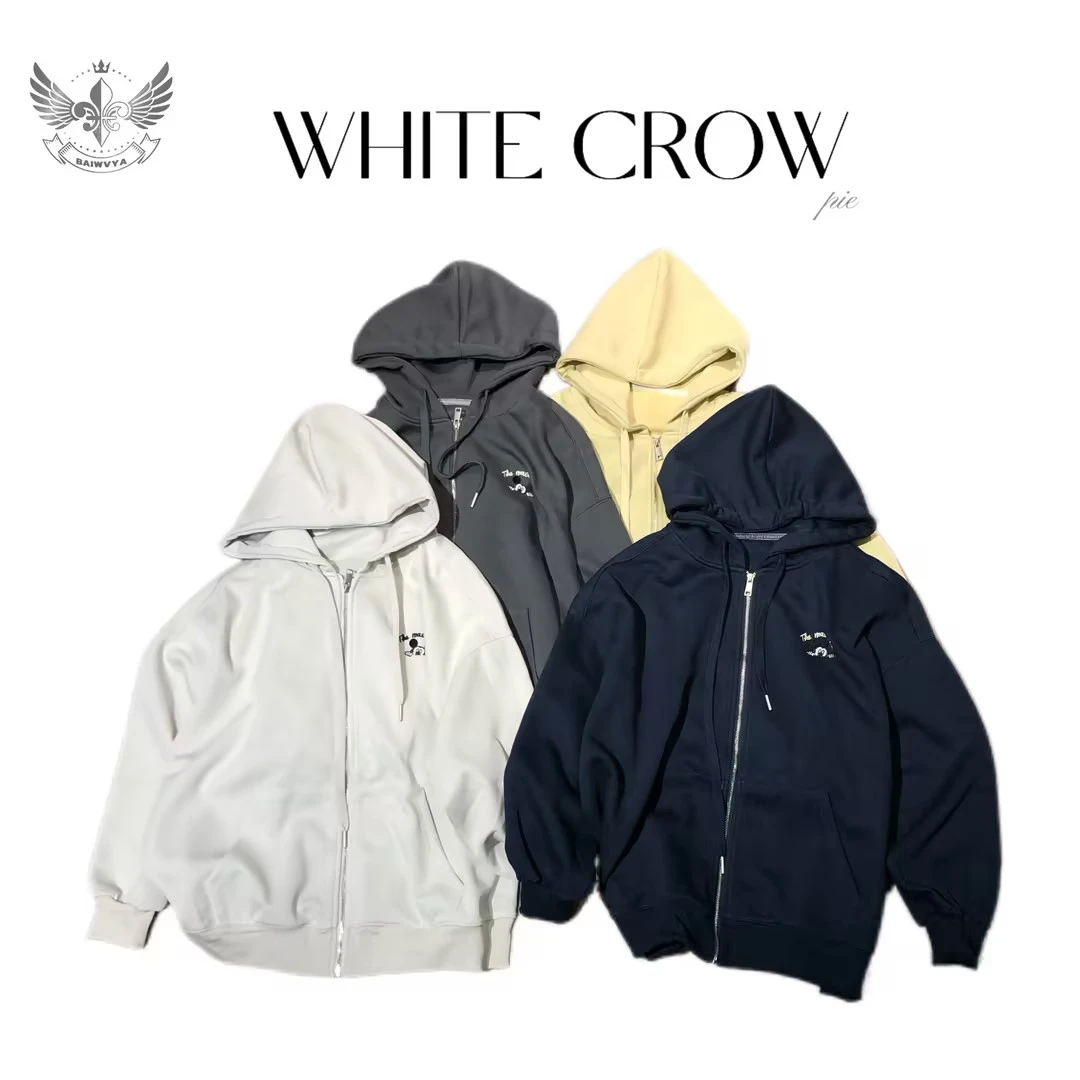 [拉链AB面卫衣]7242时尚百搭