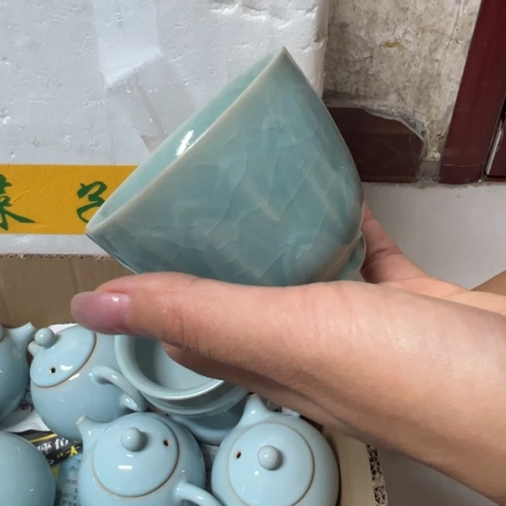 摆件原产地原矿釉汝瓷