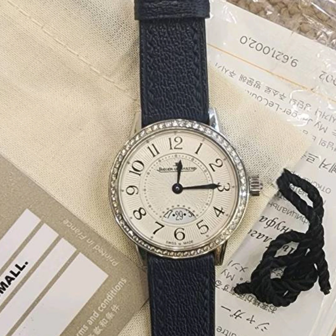 99新 Jaeger-LeCoultre/积家 蔚蓝中古/积家约会自动机械腕表