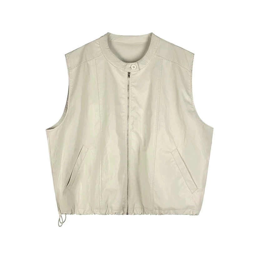 荃荃家优选针织设计师马甲春秋洋气休闲百搭韩版卡通春季春游显瘦