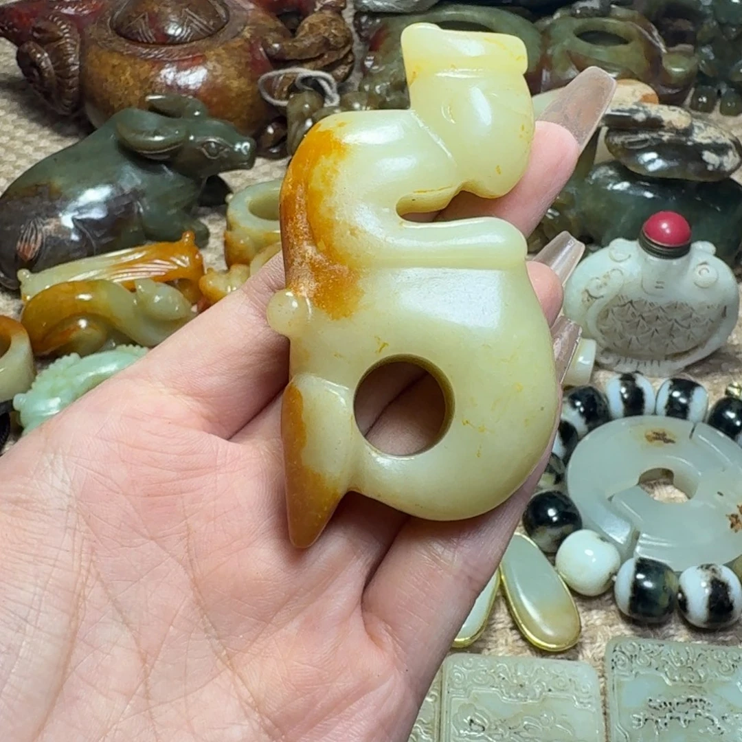 白玉菩提吊坠挂件