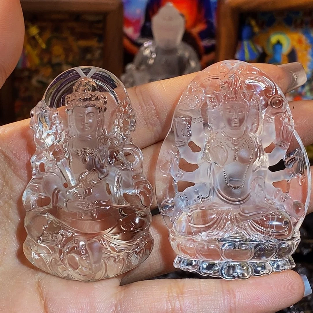 放***情颈饰水晶未镶嵌吊坠
