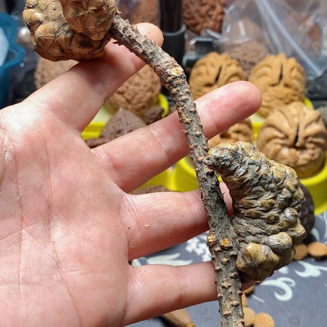 文玩核桃吊坠冬*人核桃11