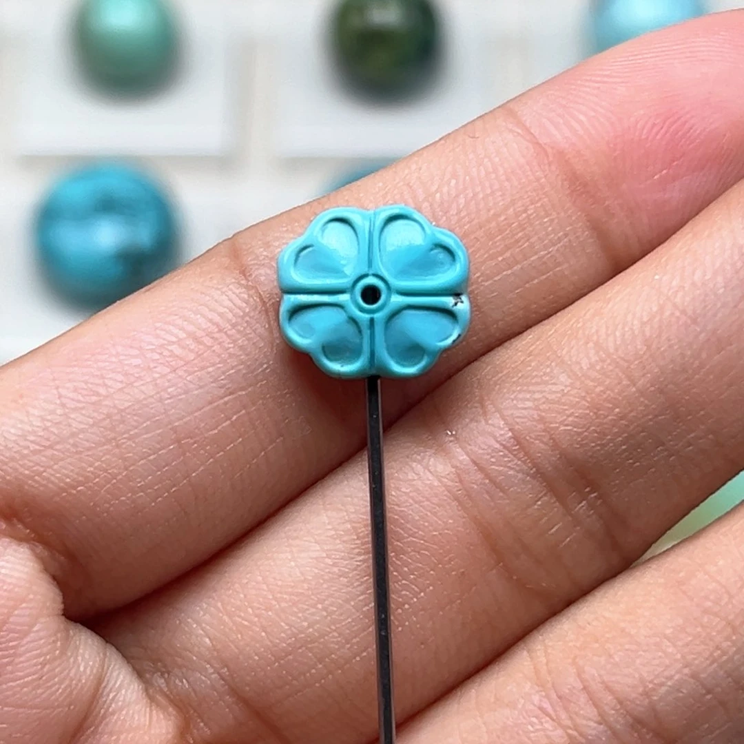 未镶嵌绿松石珠宝奇石