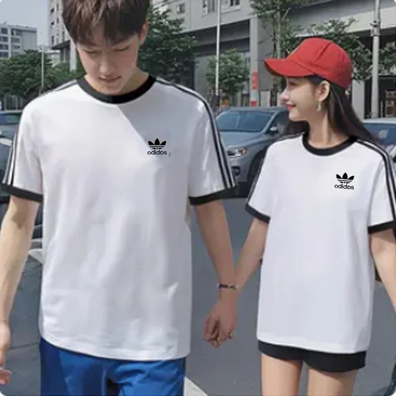〔商场撤柜〕 夏季休闲运动短袖情侣款
