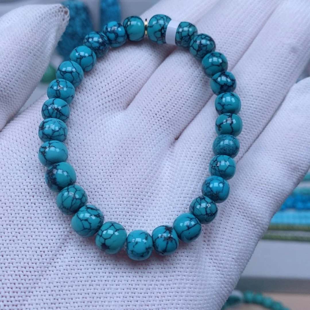 我***哥未镶嵌绿松石手链