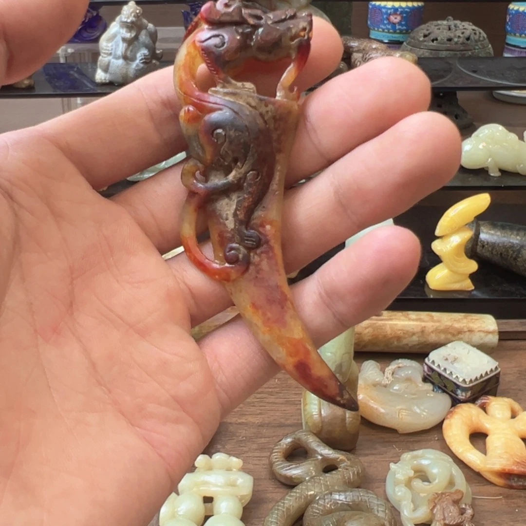 和田玉（糖玉）未镶嵌挂件