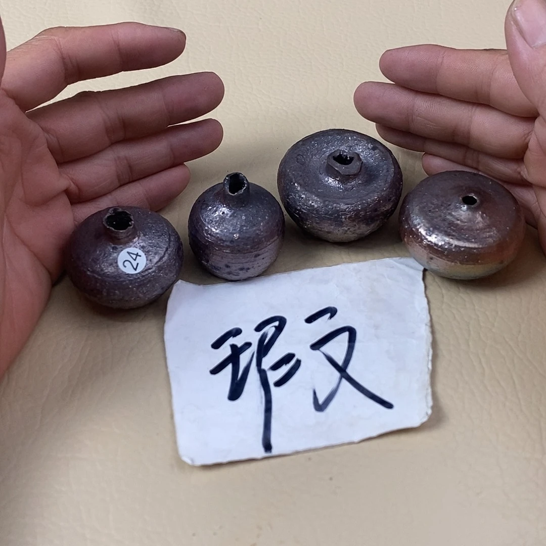 手工粗陶、柴烧茶器