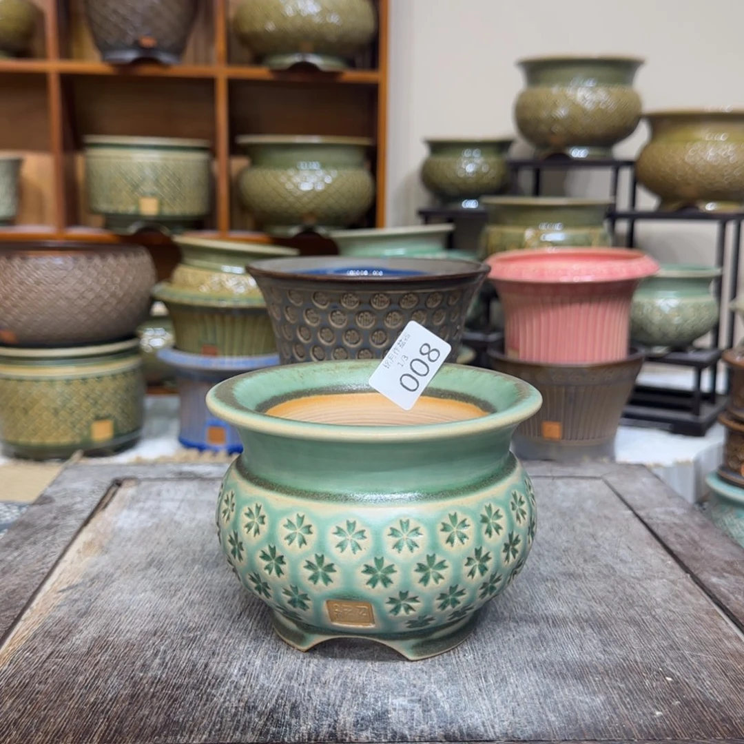 手工花盆 008 内口口径 8.5 cm